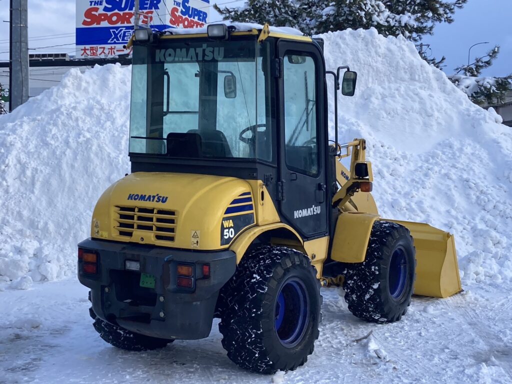 コマツ WA50-6 タイヤショベル ホイールローダー 除雪 0.6㎥バケット *1045 |  乗るだけセットの千葉商会｜軽自動車・乗用車・マイクロバス販売、レンタカー、中古パーツ、リサイクル、トラック架装